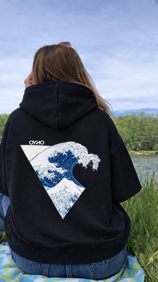 Ocean Cut Oversized Hoodie