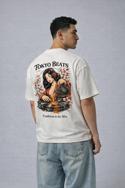 Tokyo Beats Oversized Shirt