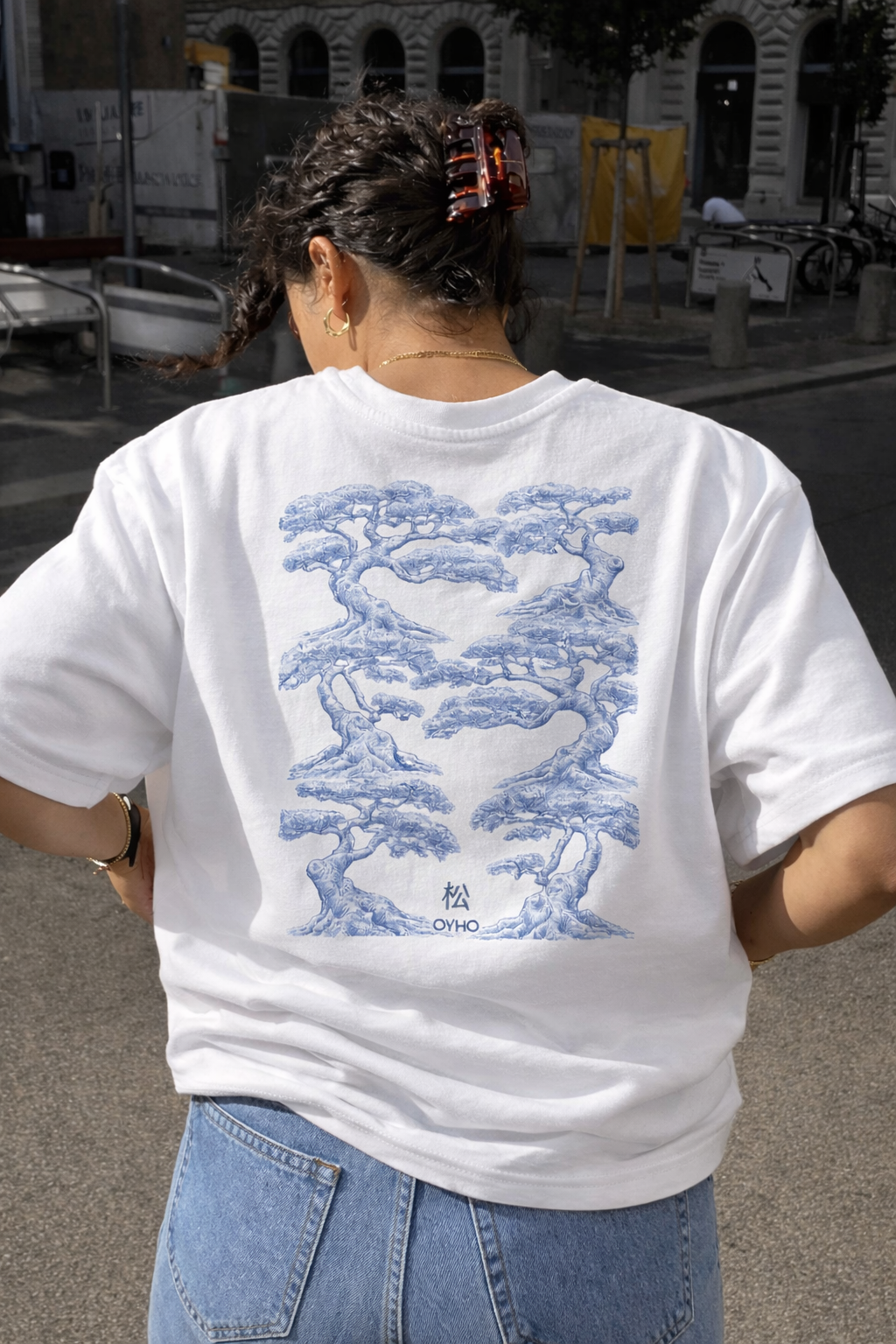 Blue Pines Oversized Shirt