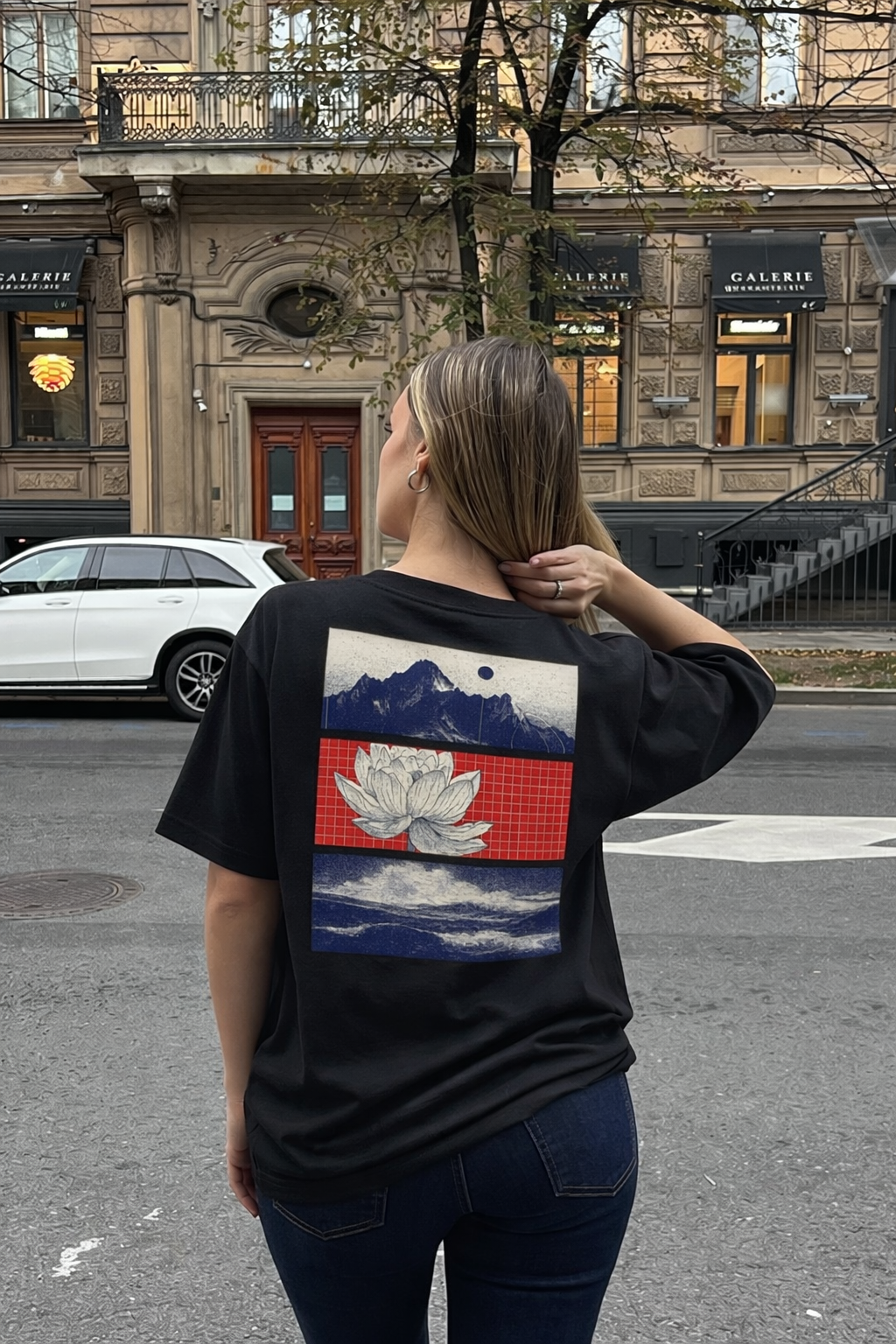 Tiefe Stille Oversized Shirt