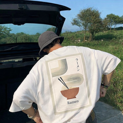 Lines of Flavor Oversized Shirt