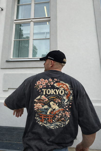 Floating Tokyo Oversized Shirt