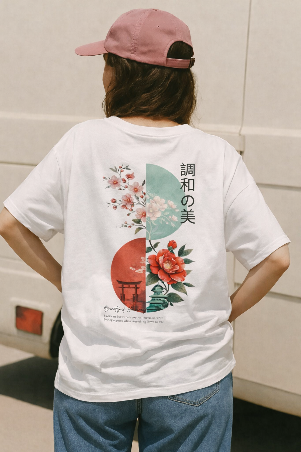 Beauty of Harmony Oversized Shirt