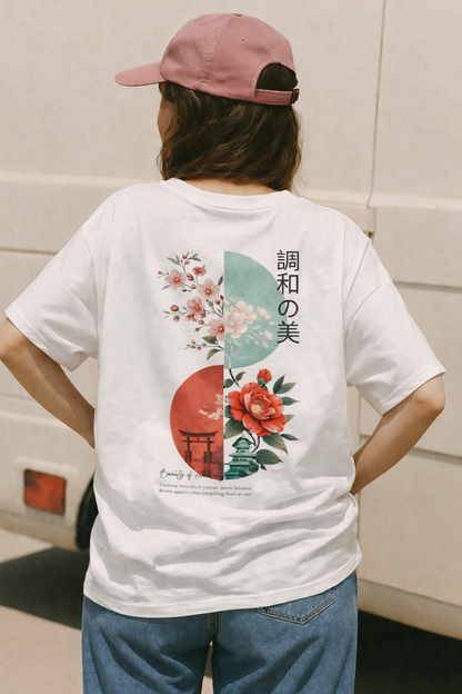 Beauty of Harmony Oversized Shirt