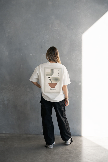 Lines of Flavor Oversized Shirt
