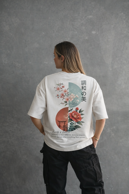 Beauty of Harmony Oversized Shirt