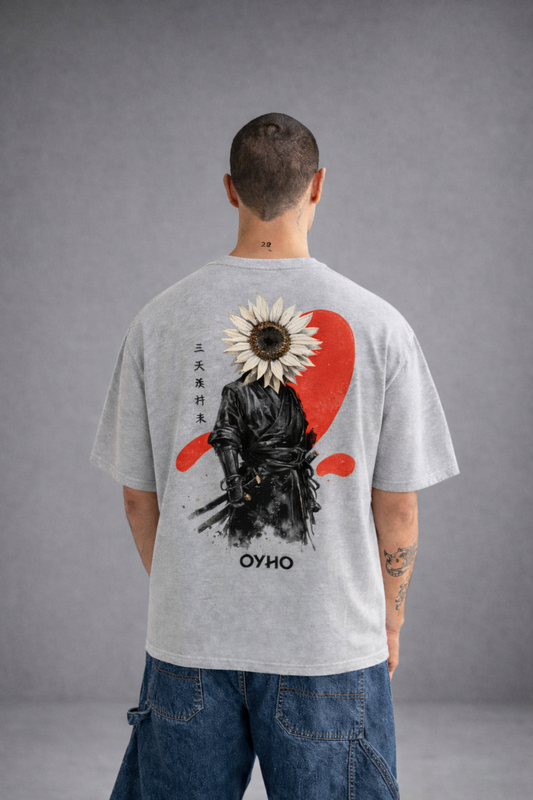 Blossom of Honor Oversized Shirt